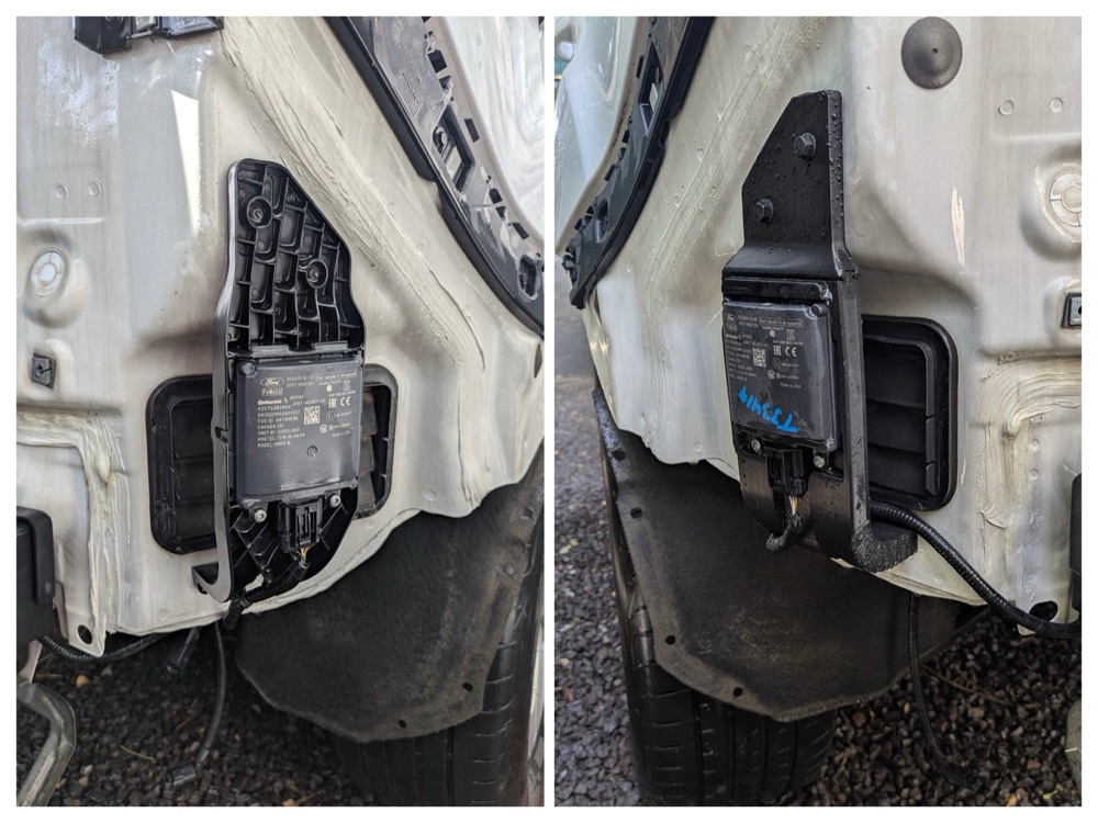 Ford Kuga 2 Kör Nokta Radar Braketi (Sağ ve Sol)