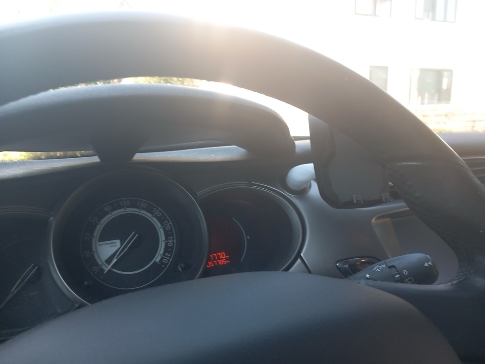 Citroën Koku Kapsülüne Geçen 17 mm Bilyeli Tutucu Adaptörü görsel 2
