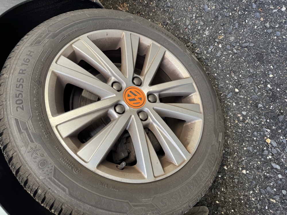 Volkswagen Alüminyum Tekerlek Kapak Kiti