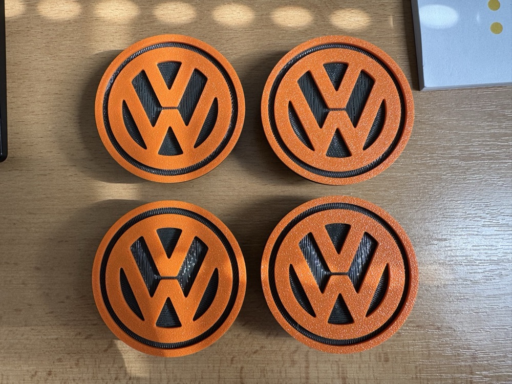 Volkswagen Alüminyum Tekerlek Kapak Kiti görsel 3
