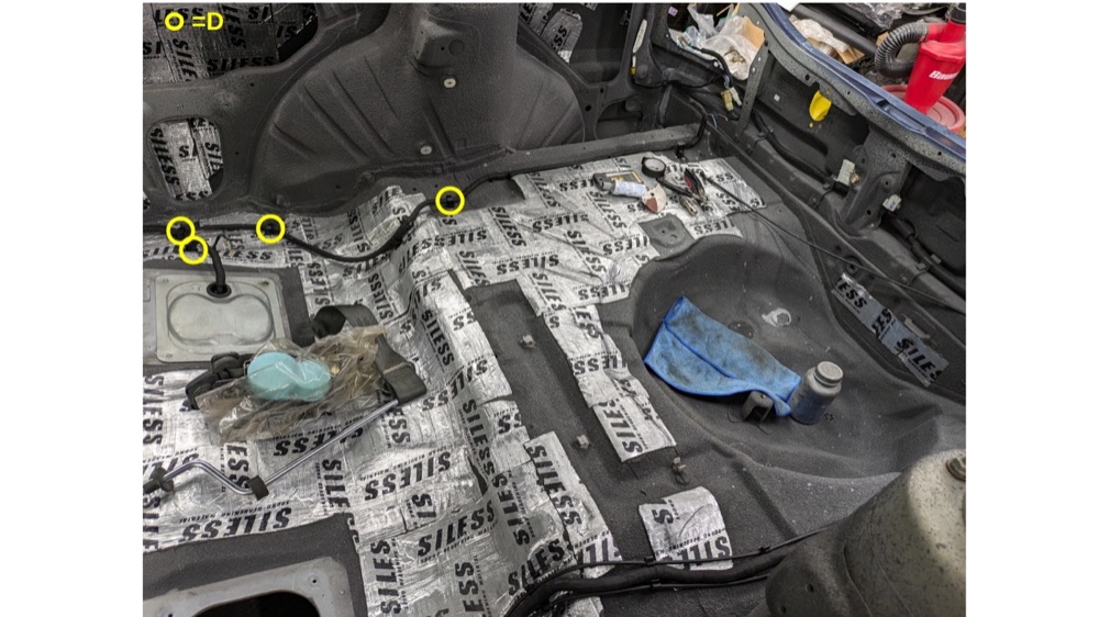 Mazda 323 GTX (BF) Kablo Demeti Sabitleme Klipsi görsel 4