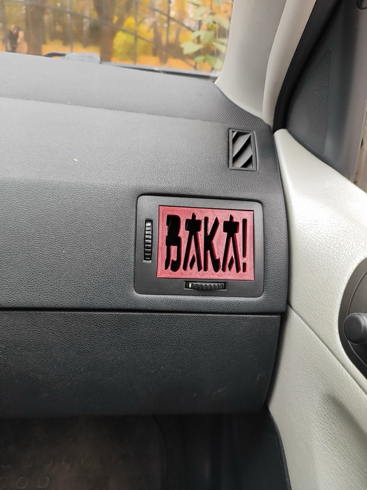 Skoda Fabia MK1 Kalorifer Kapak (BAKA Yazılı) görsel 3