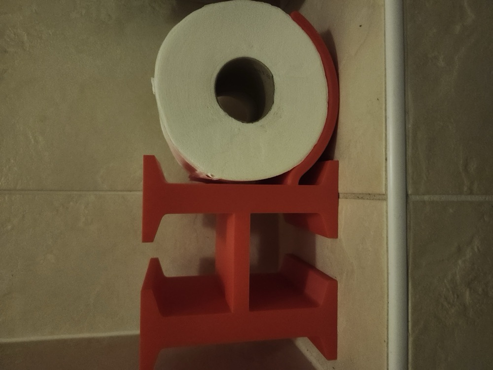 Yılbaşı Temalı Üst Üste Dizilen Tuvalet Kâğıdı Tutucusu (Harf Biçimli) görsel 2