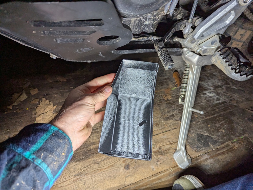 Yamaha Ténéré 700 Karter Koruma Yağ Boşaltma Oluğu ve Kör Kapağı