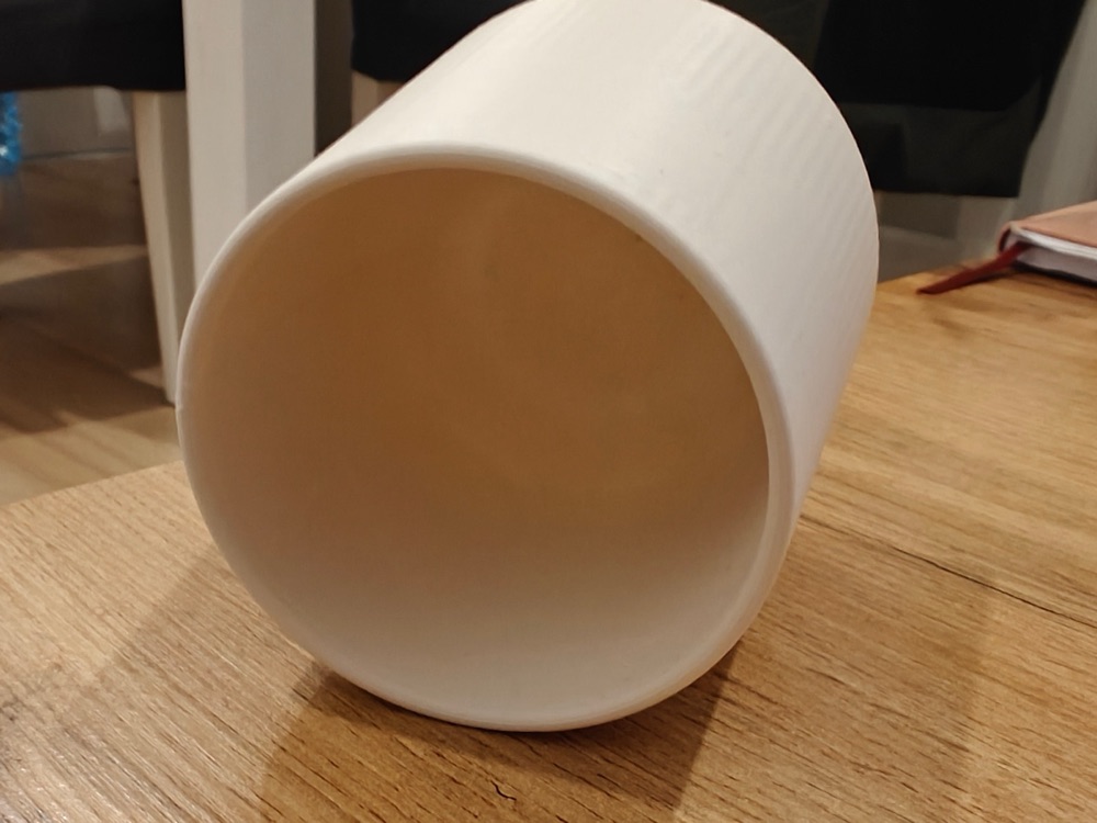 Sade Silindir Tuvalet Fırçası Tutucusu (8 cm Fırçalar İçin) görsel 2