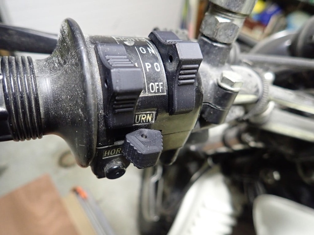 Yamaha XT / DT125 ON-PO-OFF Kumanda Topuzu görsel 3