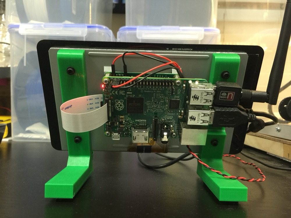 Raspberry Pi İlk Nesil Dokunmatik Ekran Standı görsel 3