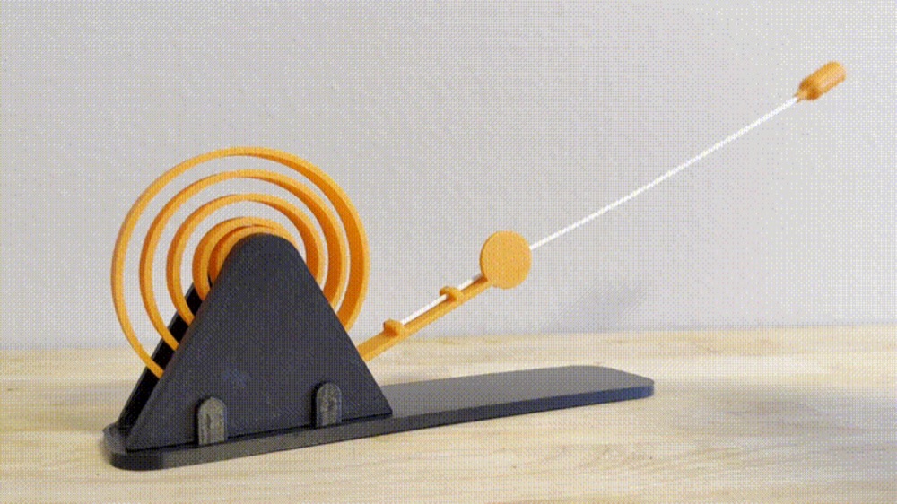Yaylı Spiral Kedi Oyuncağı (Çubuk Ucuna Tüy veya Ponpon Takılan)