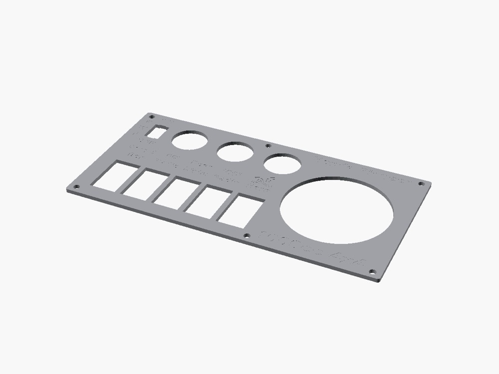 Honda Pioneer Anahtar Panel Kapağı görsel 3