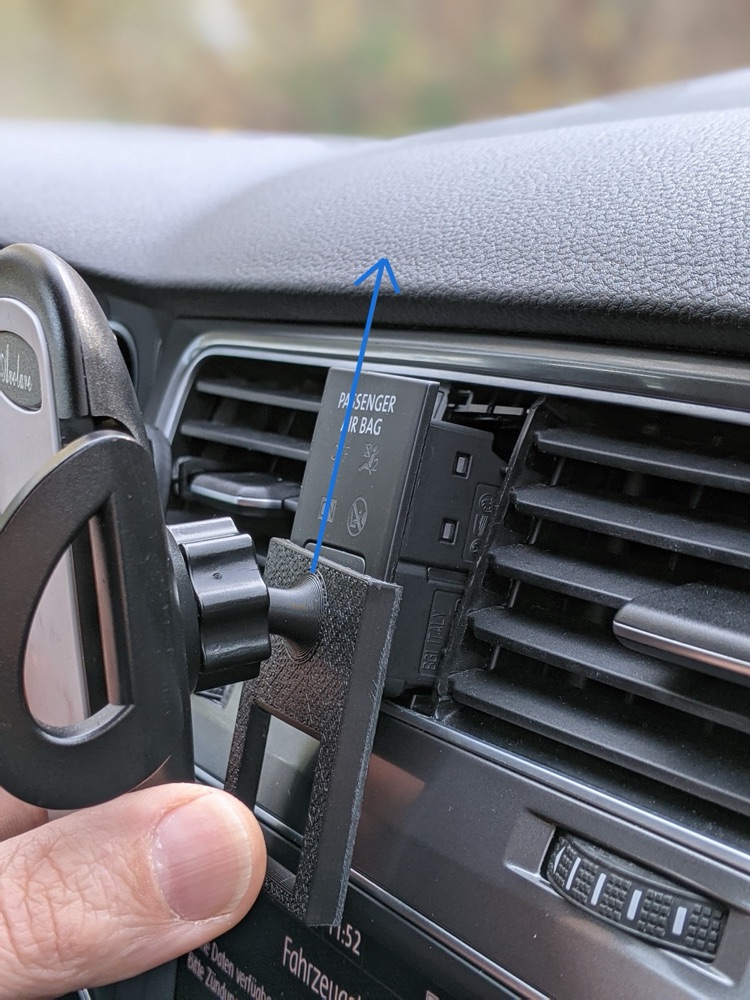 Volkswagen Golf Mk7 Telefon Tutucu Adaptörü görsel 3