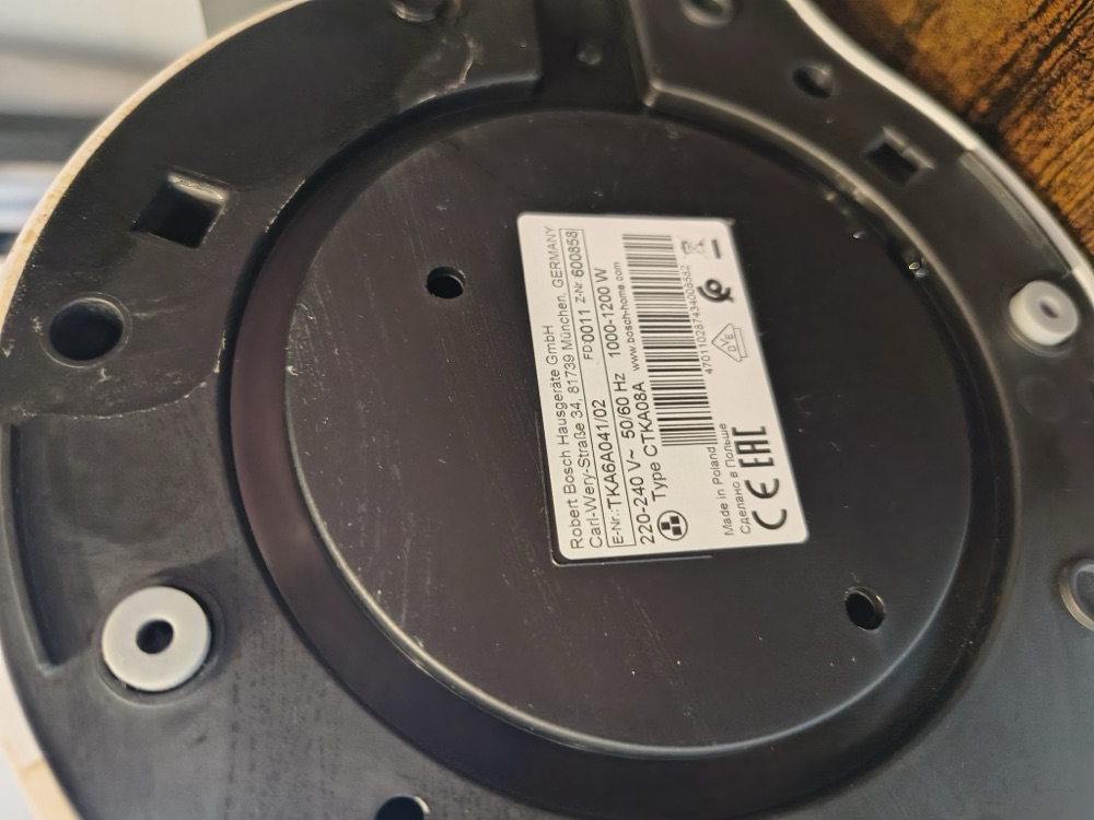 Bosch Comfortline Kahve Makinesi Su Tankı Ölçü Skalası görsel 2