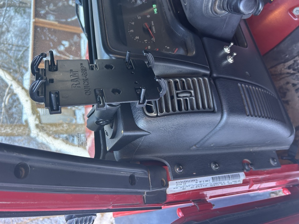 Jeep Wrangler TJ/LJ Köşe Telefon Montajı görsel 3