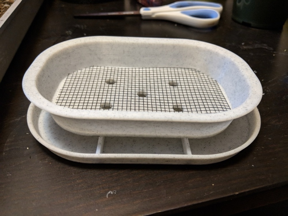 Damlama Tepsili Oval Sukulent Saksısı görsel 3