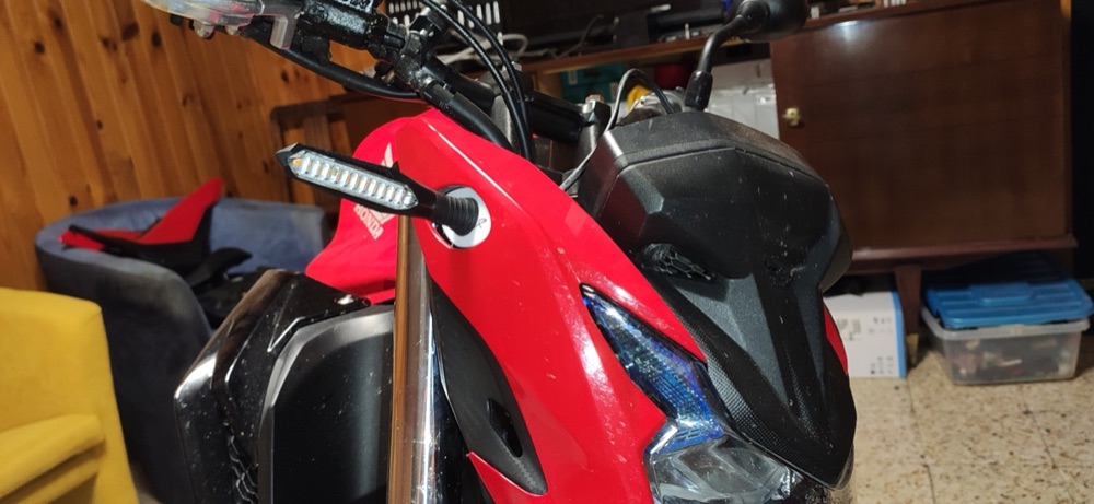Honda CB500F Sinyal Adaptörü (İç + Dış Parça) görsel 2