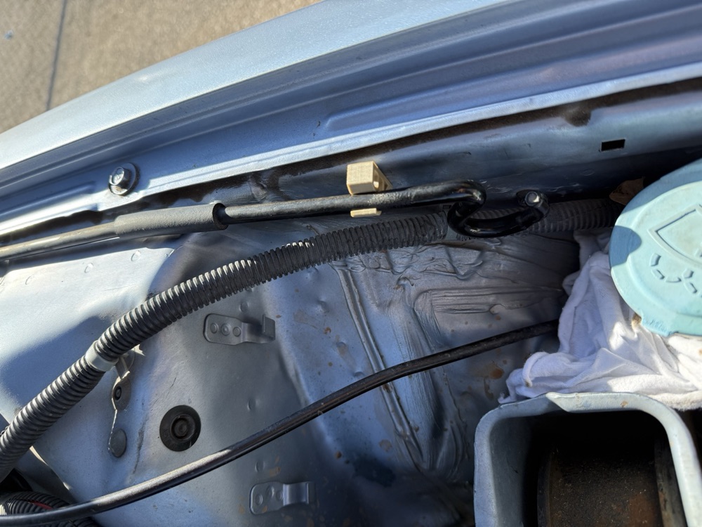 Honda Civic EF Kaput Çubuğu Klipsi (1990) görsel 2