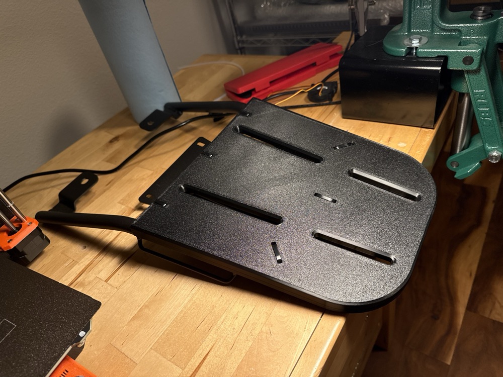 Yamaha TW200 Bagaj Uzatma ve Kasa Braketi görsel 3