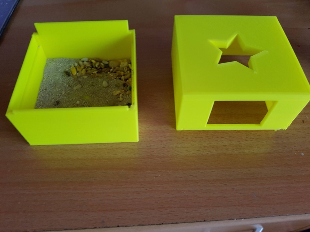 Hamster Banyosu (İki Parçalı, Yıldız Delikli) görsel 3