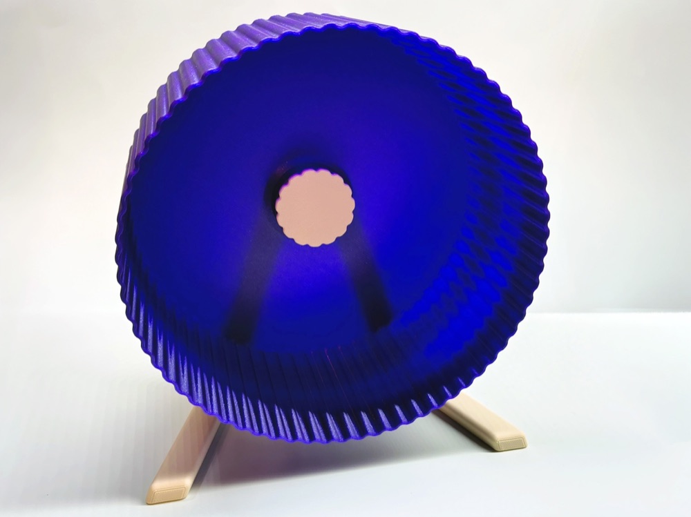 Hamster Koşu Tekerleği (210 mm, Rulmansız, Ayaklı) görsel 2