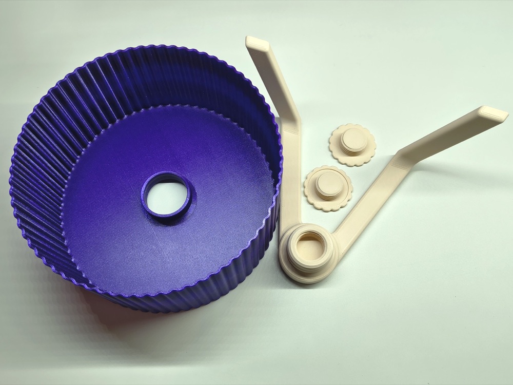 Hamster Koşu Tekerleği (210 mm, Rulmansız, Ayaklı) görsel 4