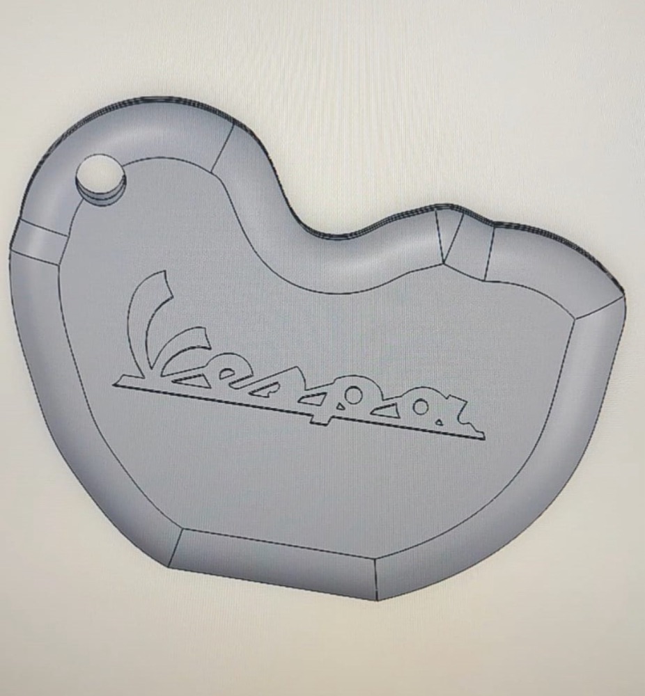 Vespa GTS 125/300 Anahtar Kapağı görsel 4