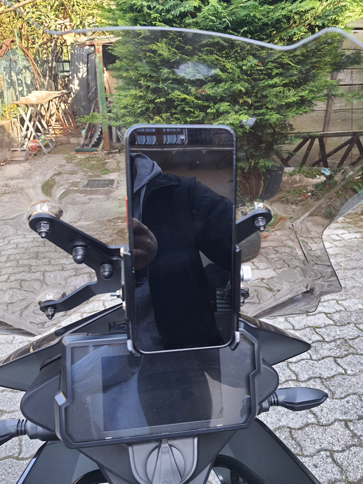 KTM 390 Adventure Telefon Tutucu Adaptörü görsel 2