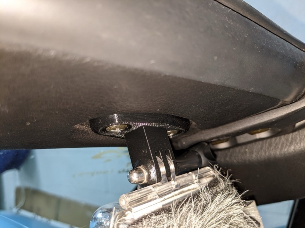 Mazda Miata Açılı GoPro Vizör Montaj Aparatı görsel 2