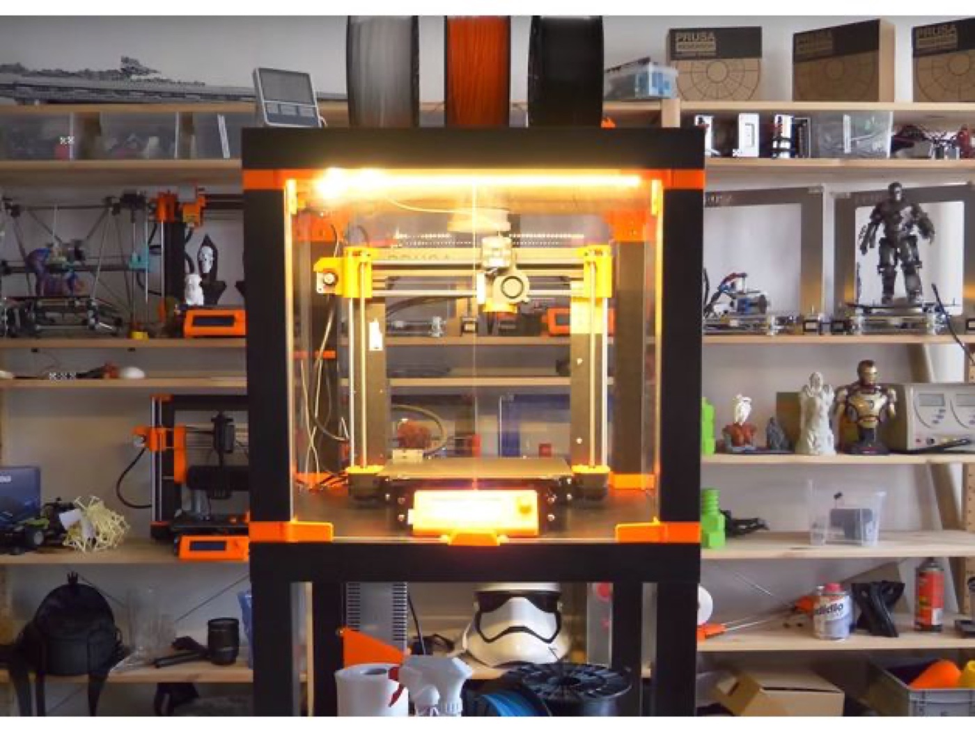 Prusa i3 MK3 Muhafaza (IKEA Lack)