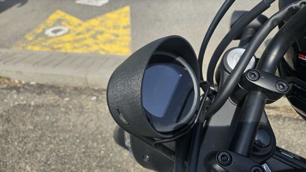 Honda CL500 Gösterge Güneş Siperi görsel 2