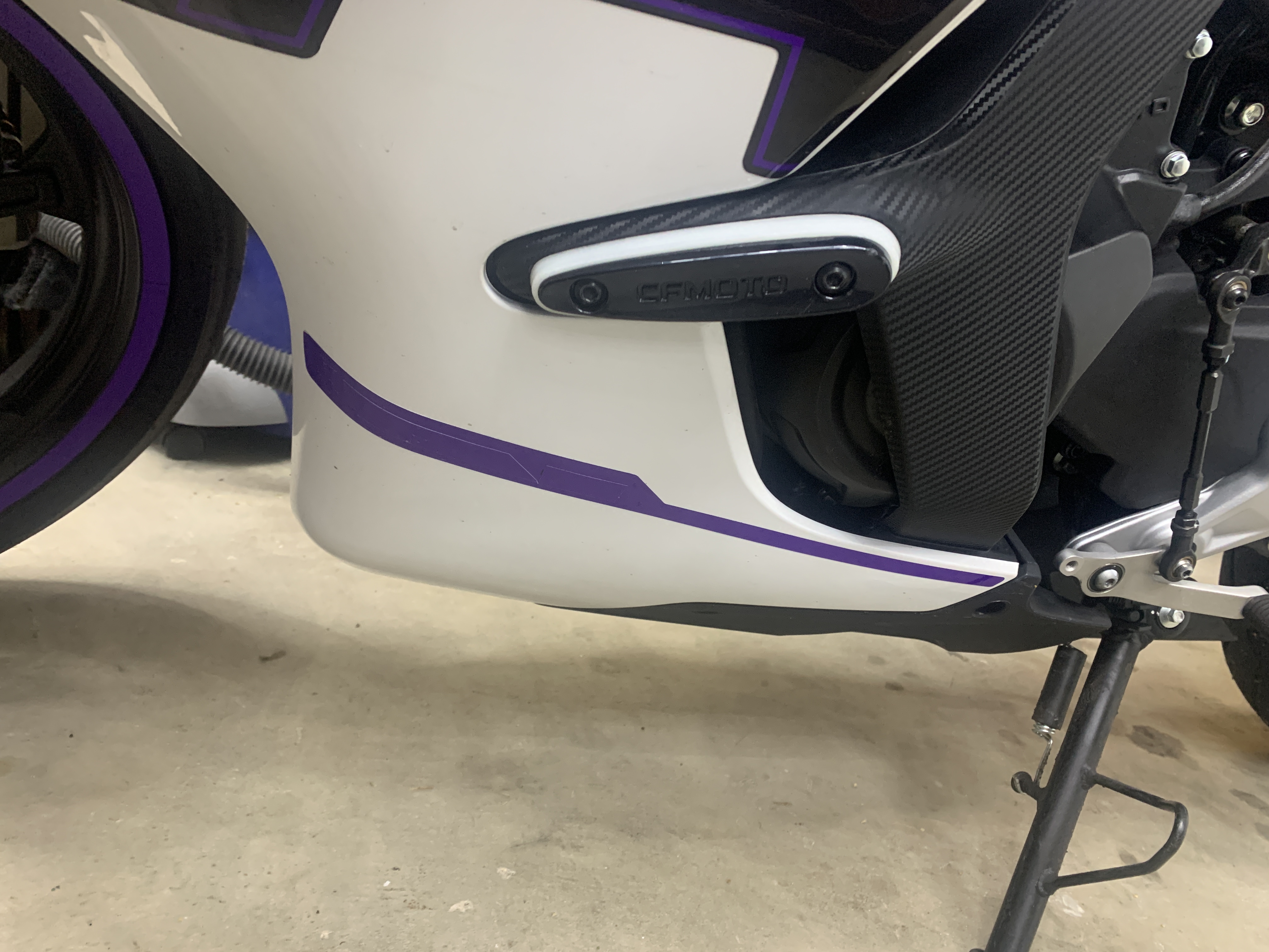 CFMoto 450SS / 450SR Radyatör Koruma Kapakları görsel 3