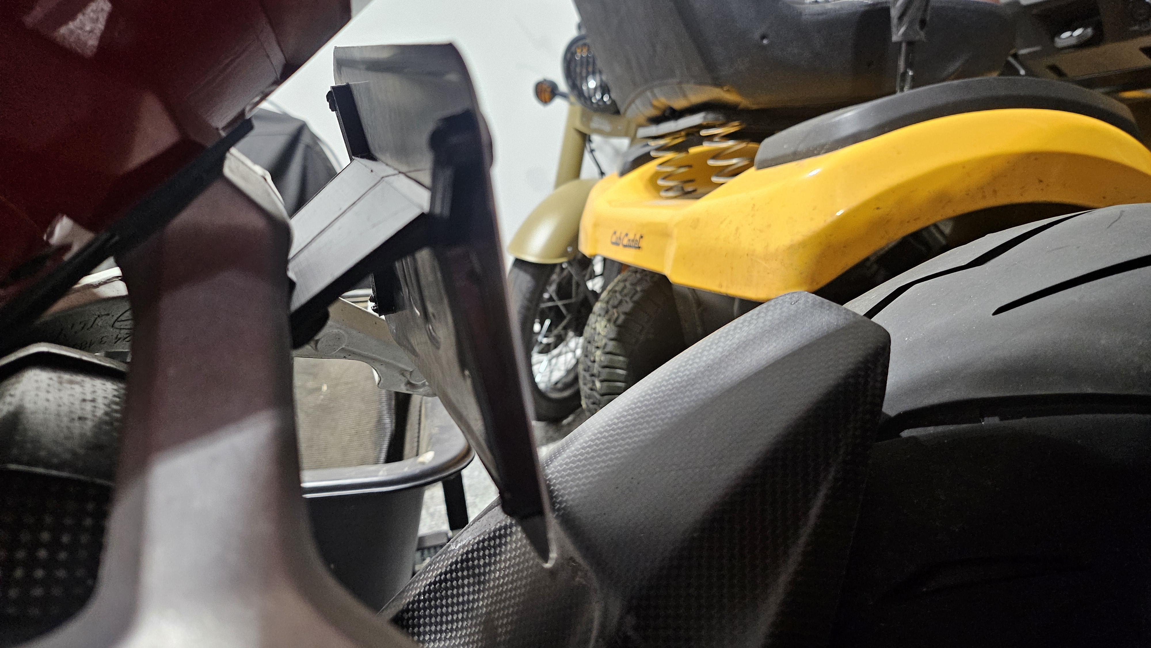 Ducati Panigale 1199S (2012) Plaka Tutucu görsel 4