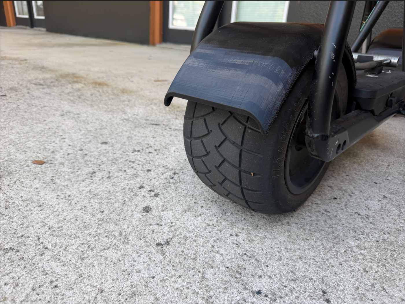 E-Bike Arka Çamurluk (Geniş Gövde) görsel 3