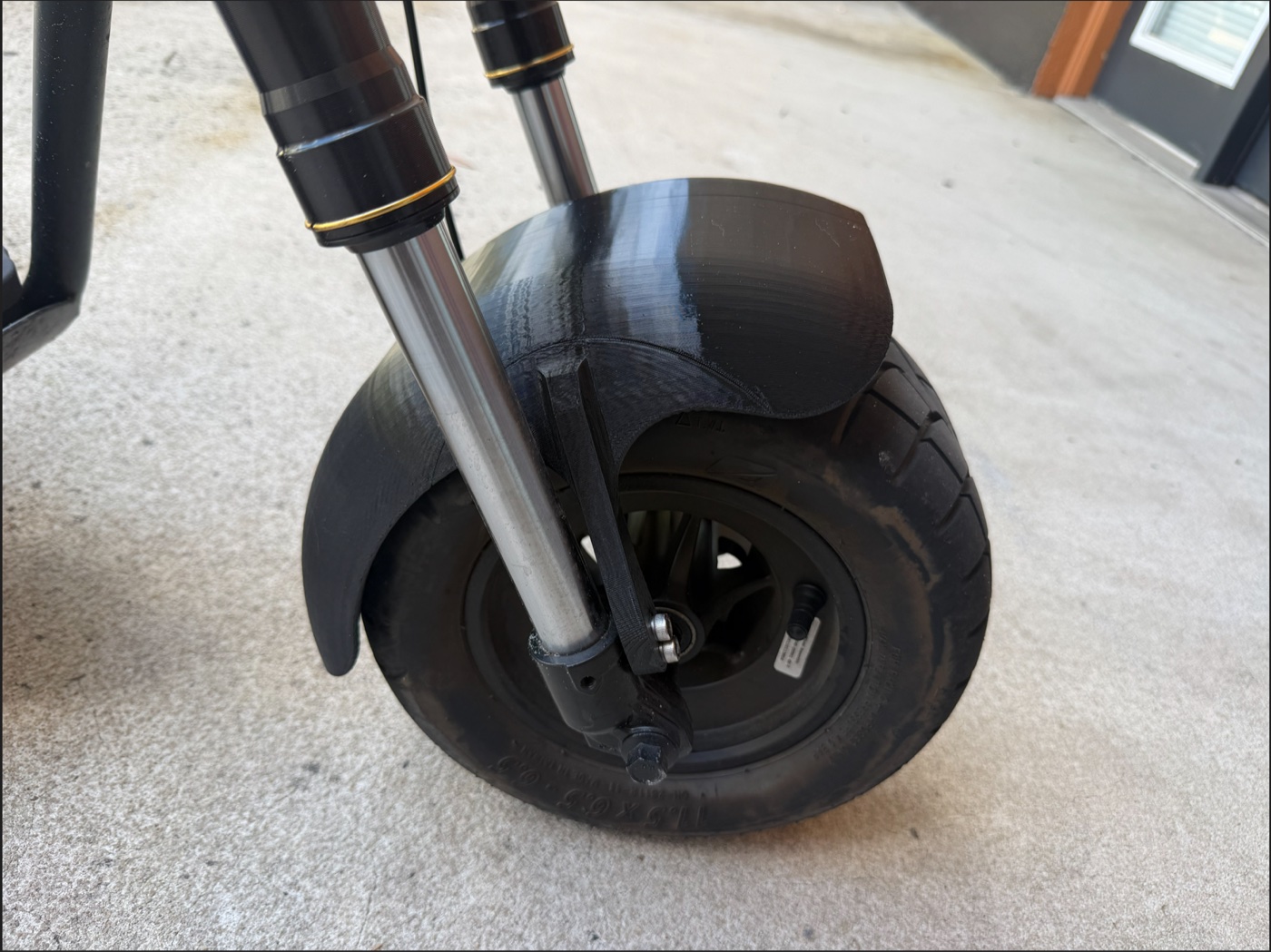 E-Bike Ön Çamurluk (Geniş Gövde) görsel 3