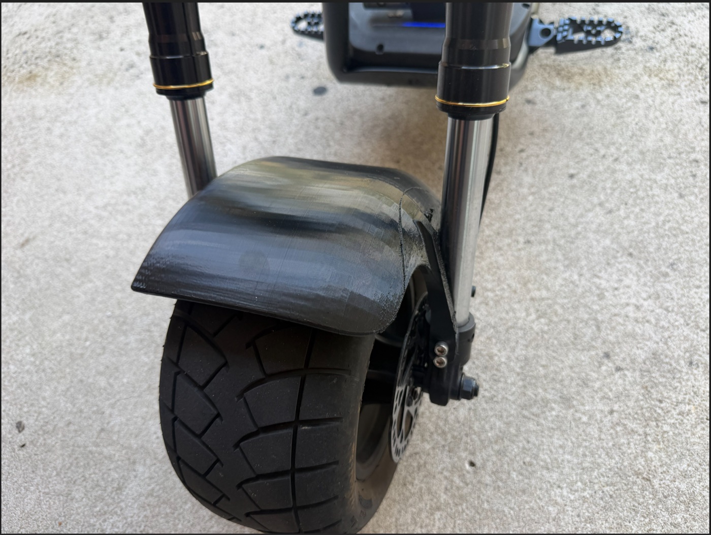 E-Bike Ön Çamurluk (Geniş Gövde) görsel 4