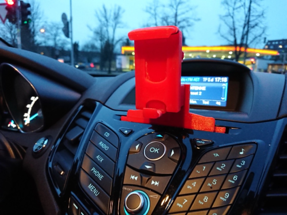 Ford Fiesta MK6/7 CD Yuvası Telefon Tutucu görsel 3