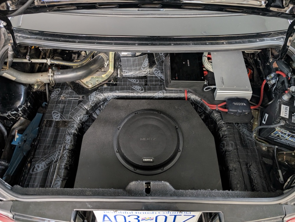 Mazda Miata NA Bagaj Subwoofer Kutusu
