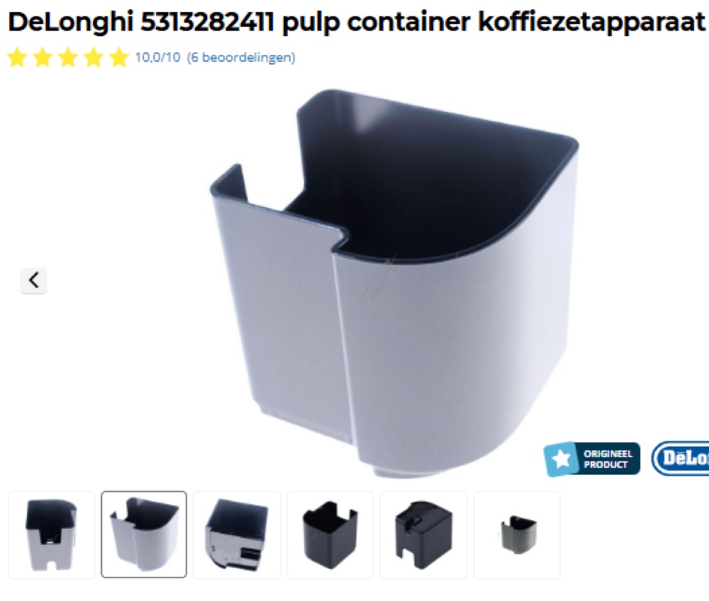 DeLonghi Lattissima One Kahve Makinesi Poset Kabı görsel 2
