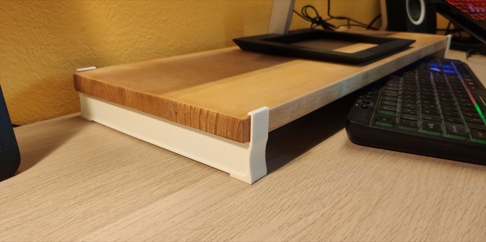 Klavye Altı Monitör Yükseltici Ayak Seti (30 / 40 mm Yükseklik)