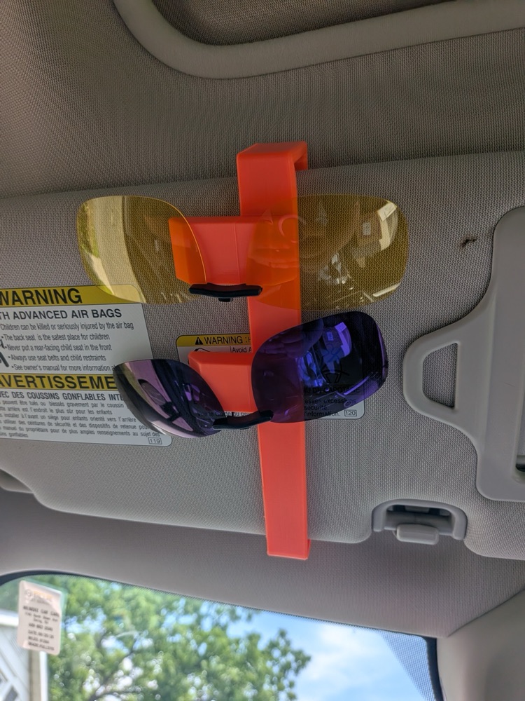 Subaru Güneşlik Gözlük Tutucusu