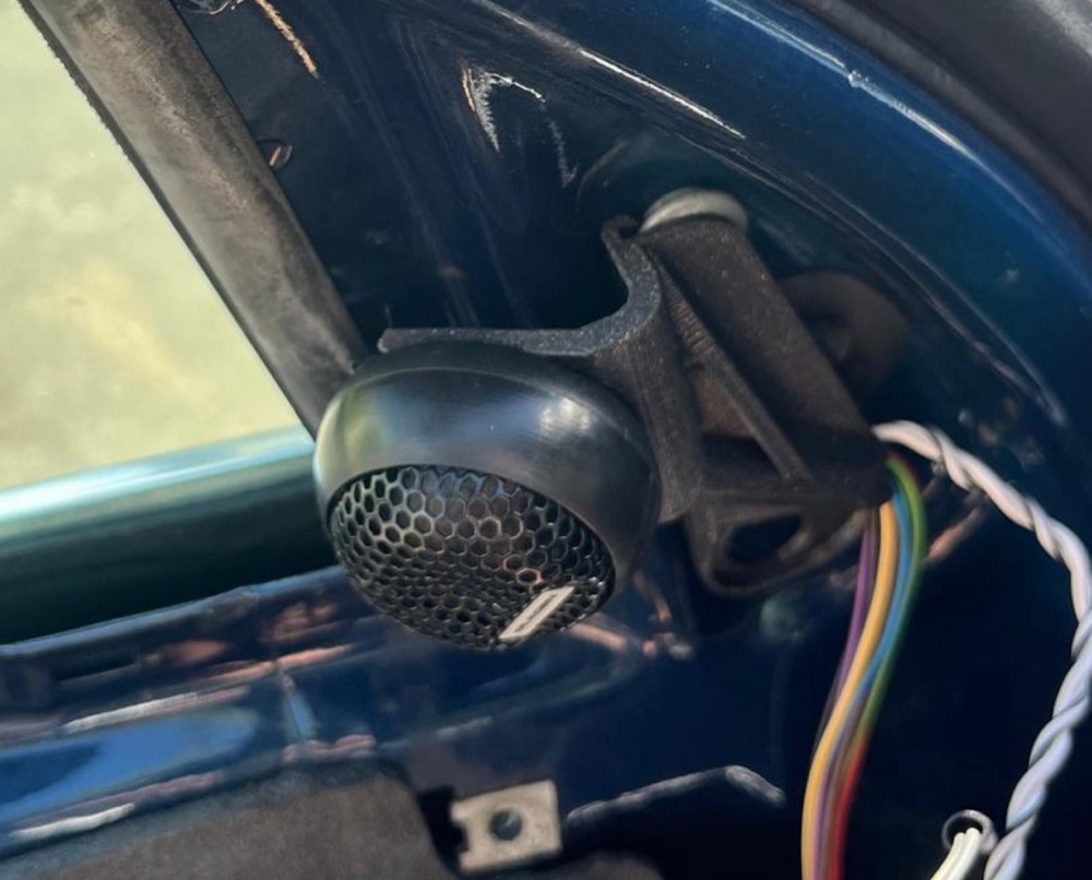 Tweeter Montaj Braketleri (BMW E39 Uyumlu, Gladen Alpha 130)