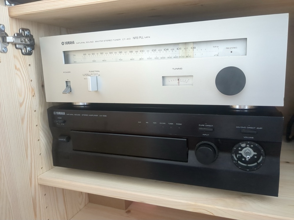 Yamaha CT-410 Tuner Ayar Düğmesi