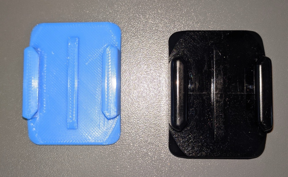 GoPro Snap Mount Plakası