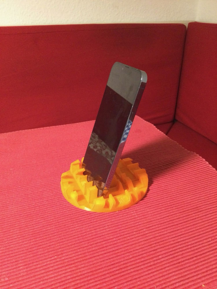 Disk Biçimli Telefon ve Tablet Standı (4 Sabit Açılı) görsel 2