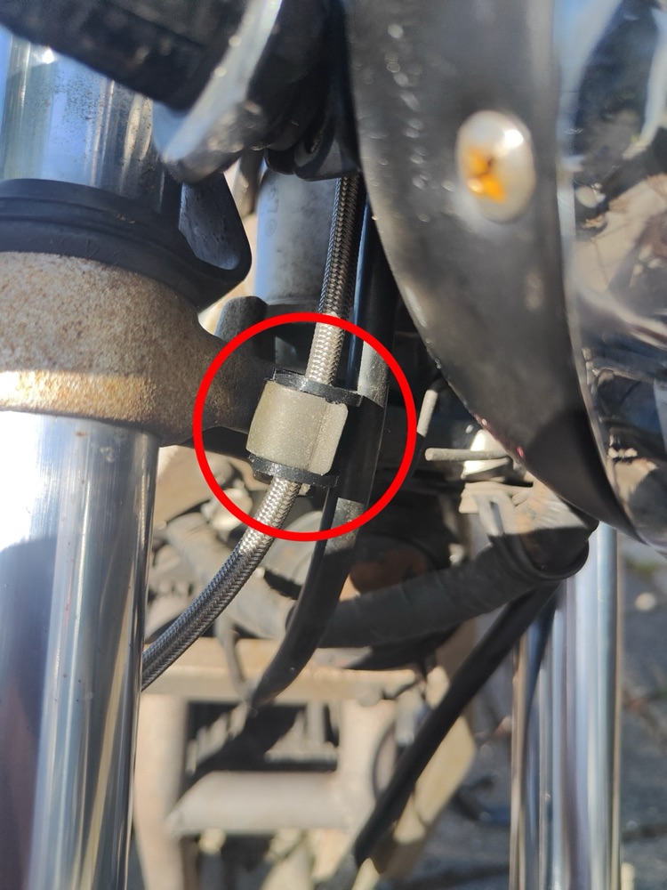 Suzuki GS500 Çelik Örgülü Fren Hortumu Burcu (11 mm → 7 mm) görsel 2