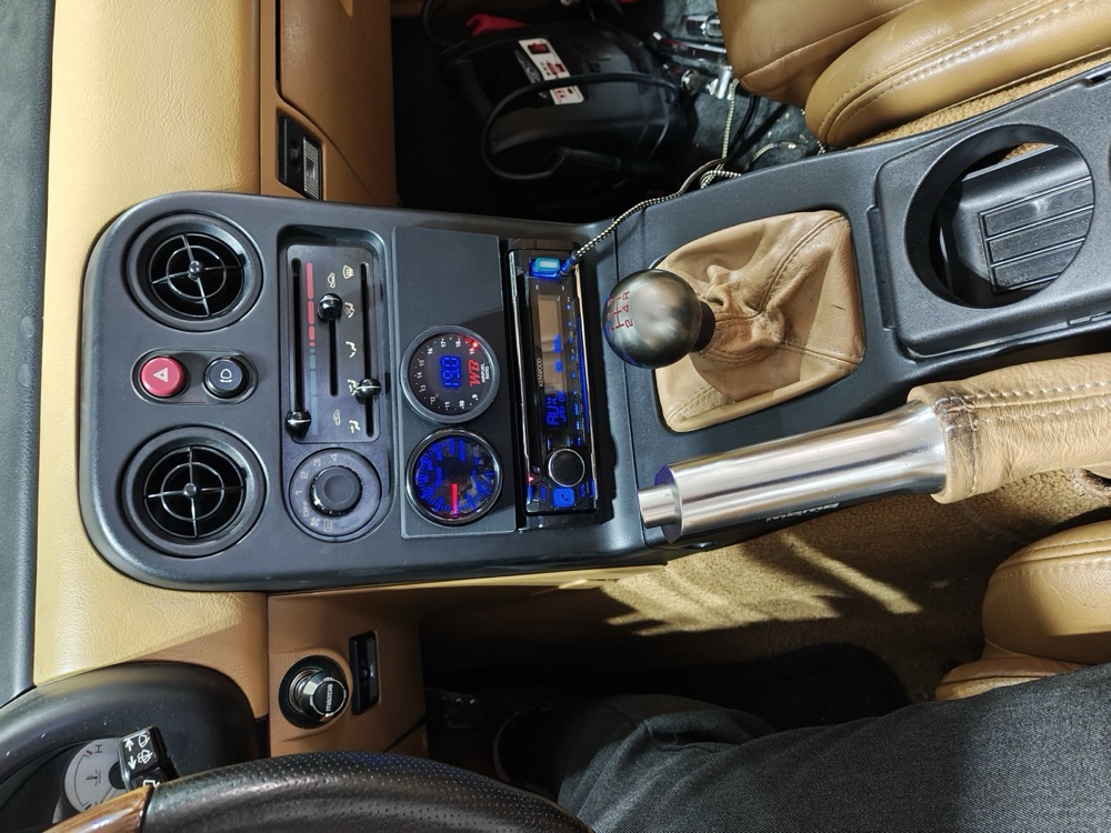 Mazda Miata NA Tek DIN Çift 52mm Gösterge Paneli