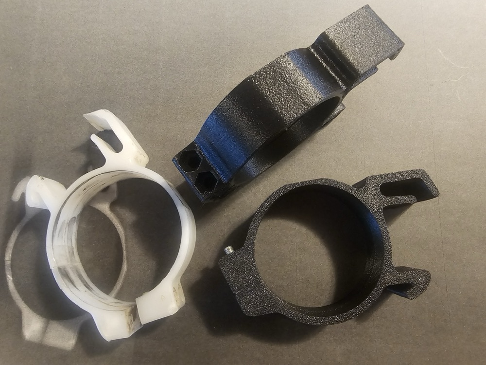 Yamaha YZ80 / YZ85 Ön Çatal Koruma Kelepçesi (OEM 4ES-2314F-00) görsel 2