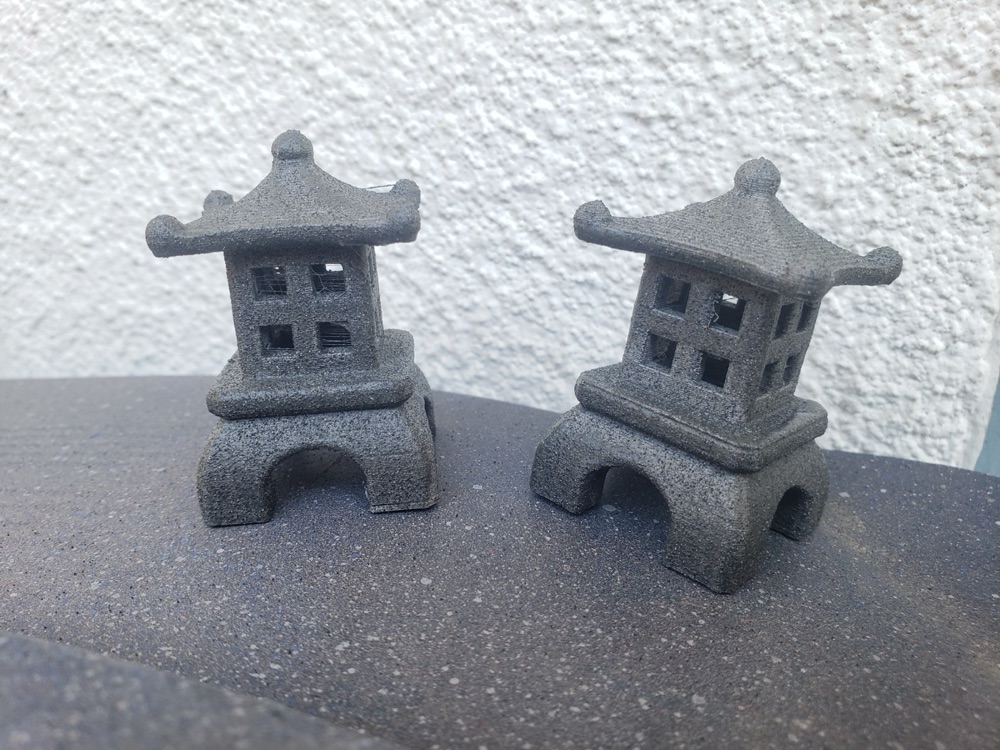 Bahçe Pagodası (Kemerli Ayaklı Fener Biçimli Saksı İçi Süs) görsel 2