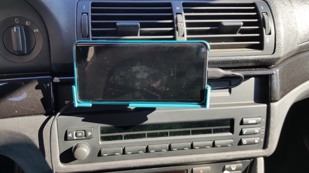 Kaset Yuvası Telefon Tutucu (BMW E39 / E46 / E38 Uyumlu)