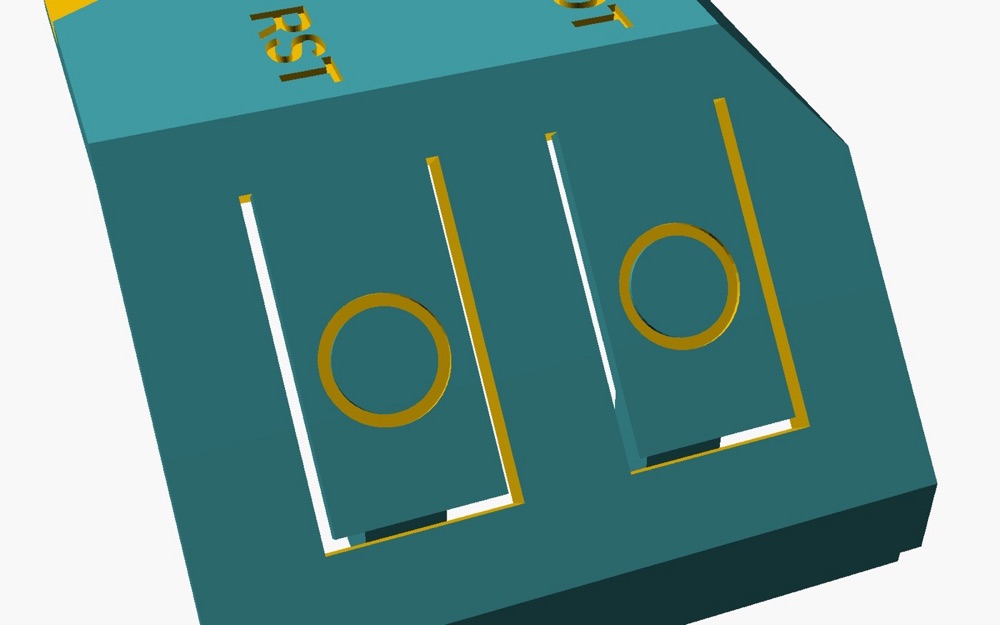7 İnç ESP32 Dokunmatik Ekran Muhafazası (Pil Yuvalı, İki Parçalı Gövde) görsel 4
