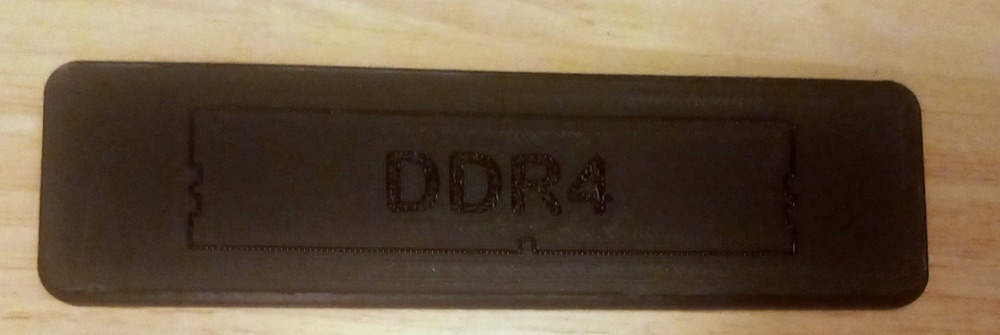 DDR4 Bellek Saklama Kutusu (2 ve 4 Modüllük Sürüm, Kapaklı ve Ara Parçalı)