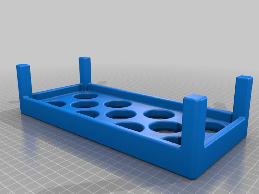 Ampul Saklama Tepsisi (Delikli, İki Yükseklik Seçenekli) görsel 4